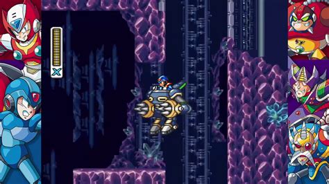 mega man x2 crystal snail|crystal snail heart tank.